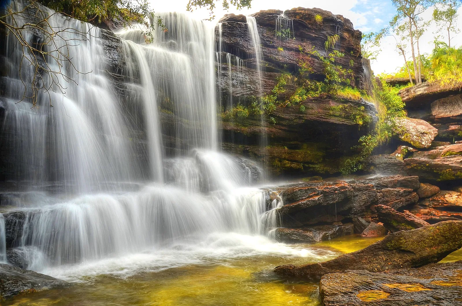 Cascada Los Cuarzos — La Macarena, Meta