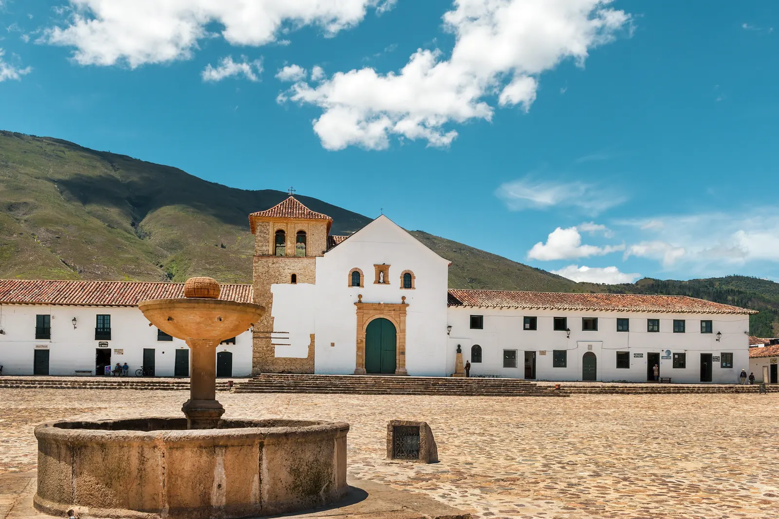 Plaza mayor de Villa de Leyva, Boyacá